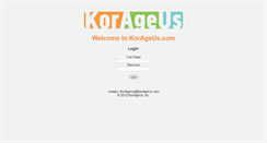 Desktop Screenshot of korage.us