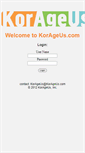 Mobile Screenshot of korage.us
